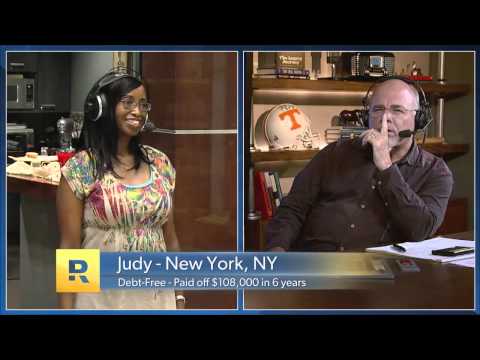 Judy Does Her Debt Free Scream!