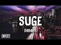 DaBaby Suge Lyrics