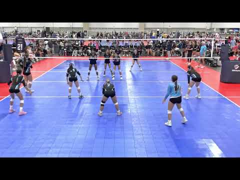 2024 USAV Girls Junior National Championships: MSVC 13U Adidas Melanie vs Absolute 13 Black Day 4