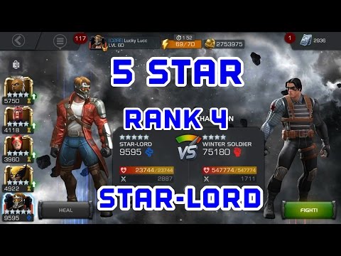 5 STAR STAR-LORD AWAKENED RANK 4 IN REALM OF LEGENDS MARVEL CONTEST OF CHAMPIONS