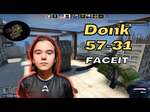 16yo 5189 ELO | Spirit Academy donk (57-31) （vertigo) | FACEIT ranked | Mar 23, 2023