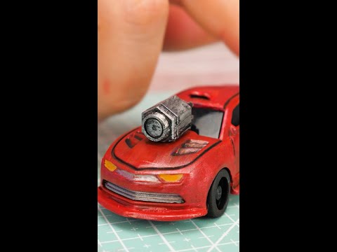 Como Transformamos um Carrinho de Brinquedo de $10 em um Premiado de $1000! #Shorts