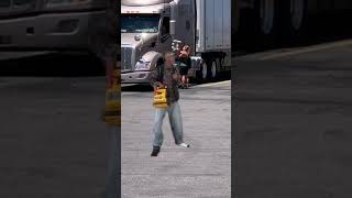 The truck tried to distract me from the lot lizard 😮‍💨