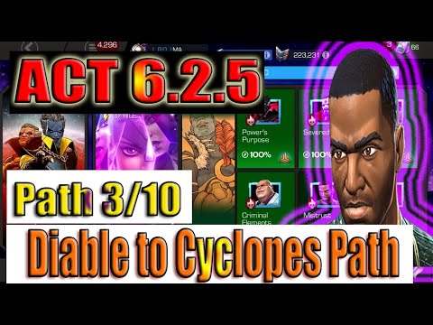 Act 6.2.5 Path 3/10 (Diablo to Cyclopes) - Marvel Contest of Champions
