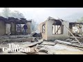 Footage Shows Aftermath Of India S Missile Strikes On Pakistan