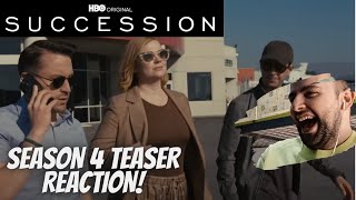 Succession Season 4 | Official Teaser Reaction | HBO Max