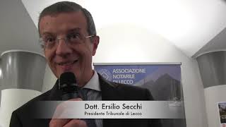 Intervista al Dott. Ersilio Secchi (Prima Parte)