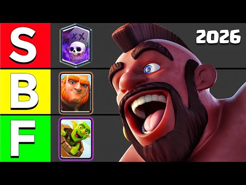 Ranking ALL 22 Win Conditions in Clash Royale (2026)