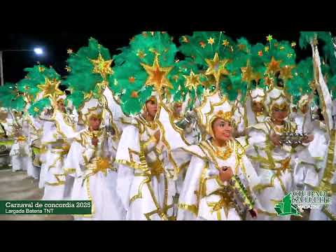 Largada Batería Nota TNT - Comparsa Emperatriz - Carnaval De Concordia 2025