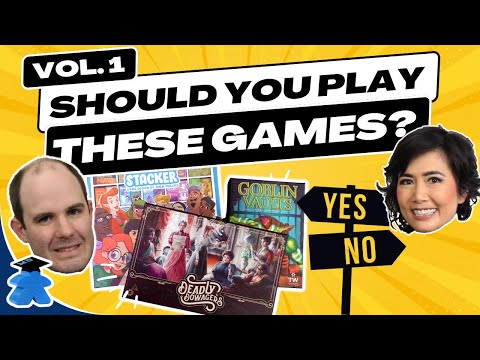 Goblin Vaults, Shelfie Stacker & Deadly Dowagers 🤩- You might be surprised! Board game review.