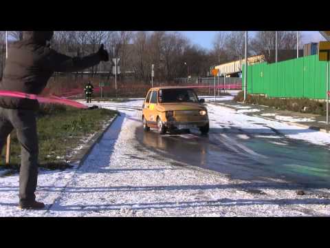 Dariusz Bajorek / Anna Bajorek - Fiat 126p - KJS Super OeS BARBÓRKA - Gorlice 08-12-2013