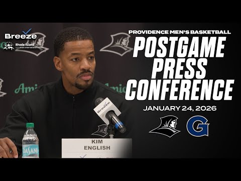 26.1.24 Providence MBB vs. Georgetown Postgame Press Conference