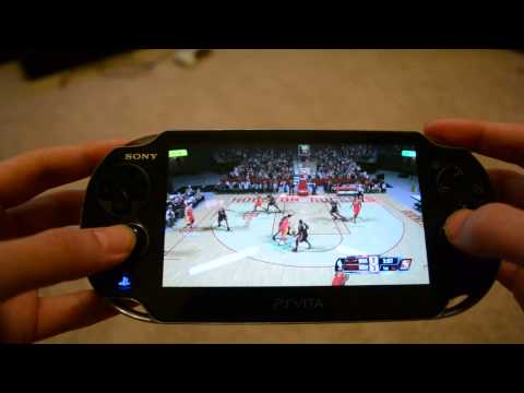 NBA 2K14 PS4 to PS Vita Remote Play Demo Gameplay