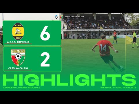 A.C.O.S. Treviglio - Cassina Calcio 6-2 | Gol & Highlights | Juniores Regionale 2024/25