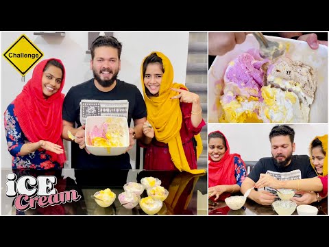 Ice Cream 🍨 Eating Challenge 😋 | Mashura | Basheer Bashi | Suhana