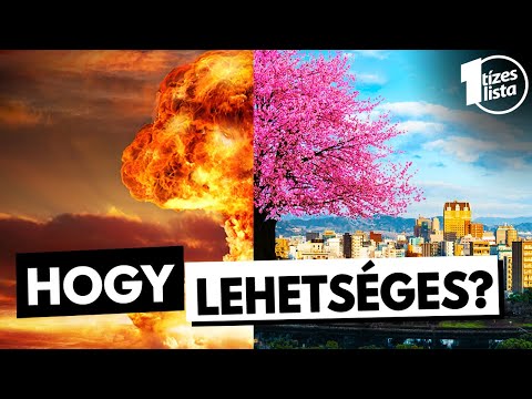 Hogy lehet Hiroshima NEM RADIOAKTÍV pusztaság?