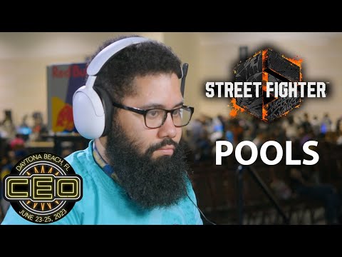 CEO 2023 SF6 (Coach Steve, SD Pnoy, Semiij, Wero Asamiya) Tournament Pools Street Fighter 6