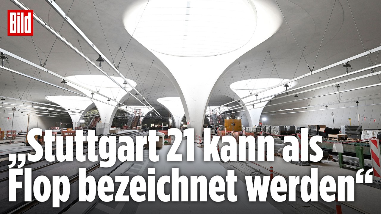 BAHN-FLOP: Stuttgart 21 soll jetzt erst Ende 2031 fertig werden – Pro Bahn enttäuscht