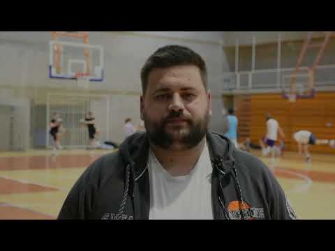 Denis Nusdorfer pred tekmo Slovan - Portorož