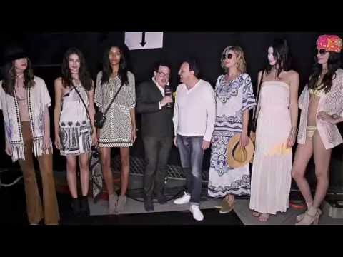 Hale Bob models backstage at StyleFashionWeek