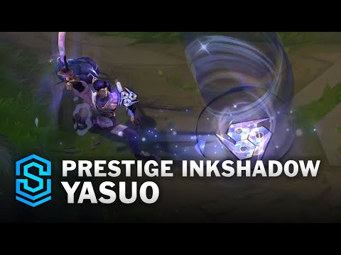 Prestige Inkshadow Yasuo Skin Spotlight - Pre-Release - PBE Preview - League of Legends