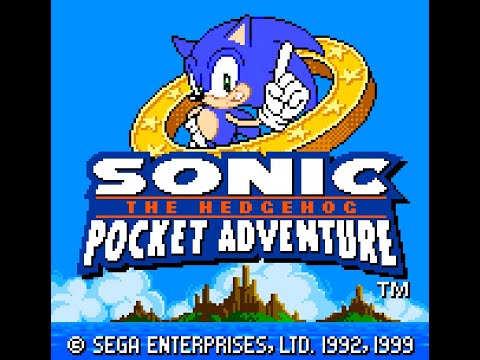 Neo Geo Pocket Color Longplay [01] Sonic the Hedgehog: Pocket Adventure