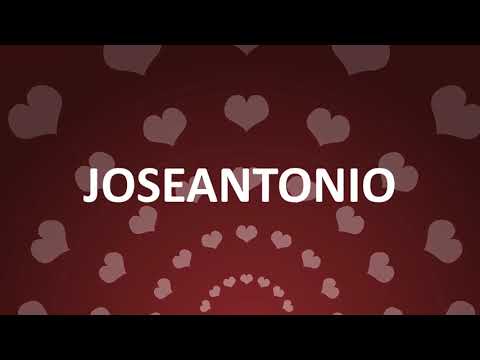 HAPPY BIRTHDAY JOSEANTONIO