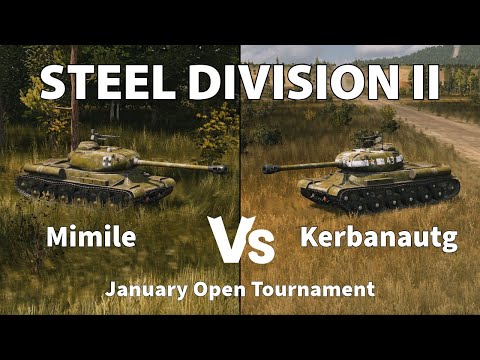 The power of having the range advantage - Steel Division 2 Cast Mimile vs Kerbanautg