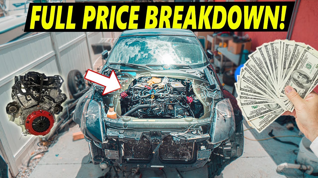THE LETHAL ENGINE SWAP!! (Twin Turbo Vr30 350z) and HOW TO DO IT!