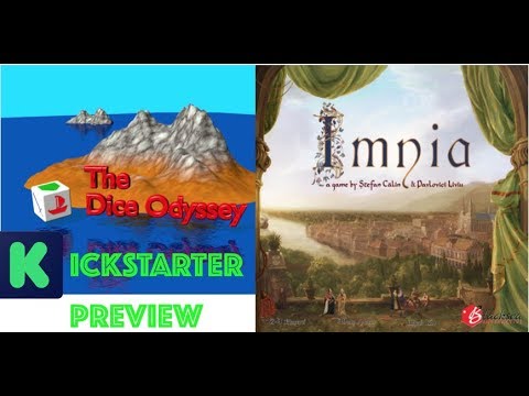 The Dice Odyssey - IMNIA kickstarter preview