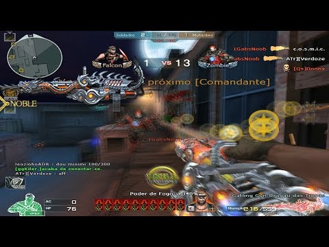 CF AL Heroi x vilarejo Gating Gun - Dragao das Trevas - Modo Mutante