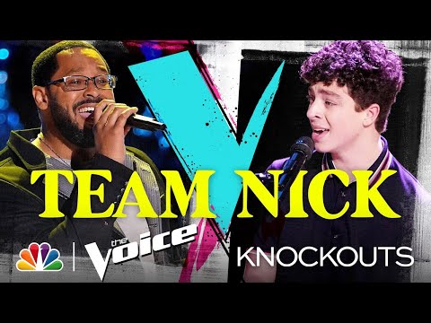 Roderick Chambers and Tate Brusa Fight It Out - The Voice Knockouts 2020