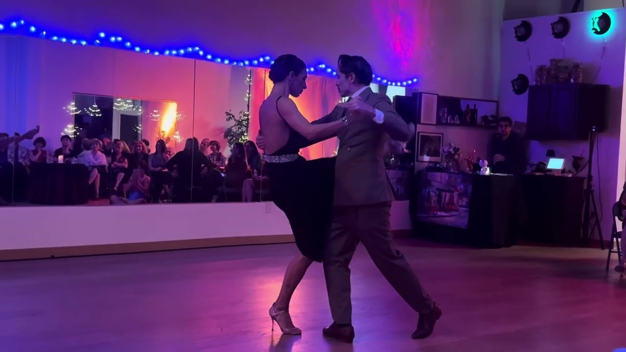 David Palo & Virginia Vasconi. Tango performance. Washington DC. February 22, 2025