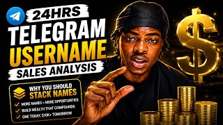 Today’s analysis on telegram username sales