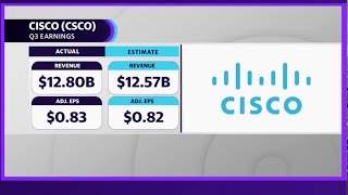 Cisco CFO discusses Q3 earnings, demand, chip shortages, and supply chain concerns