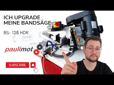 UPGRADE deine Bandsäge | Paulimot BS-128HDR | Anschlag + Backen