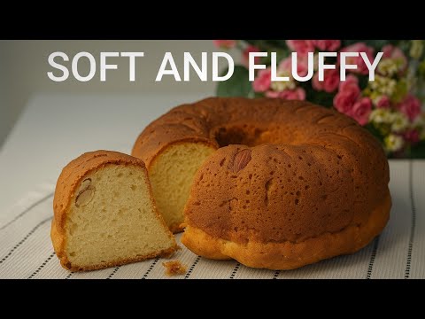 Easy Homemade Yeast Cake! Only Basic Ingredients!