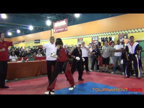 Robyn Lebuffe vs Unknown Women's Fighting at US Open 2012