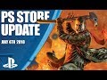 PlayStation Store Highlights - 4th July 2018