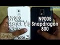 Samsung Galaxy NOTE 3 N9000 vs N9005 / Exynos ...