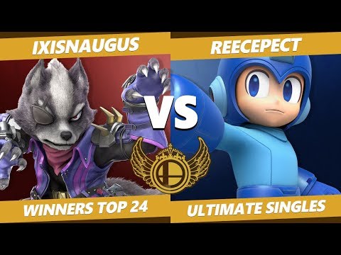 UKIE SSBU Circuit - IxisNaugus (Wolf) Vs Reecepect (Mega Man) Smash Tournament Singles Winner Top 24