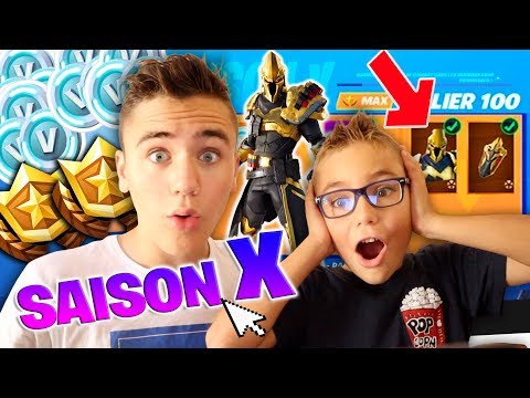 J’ACHÈTE TOUT LE PASSE DE COMBAT DE LA SAISON X - Fortnite Saison 10 Battle Royale - Néo The One