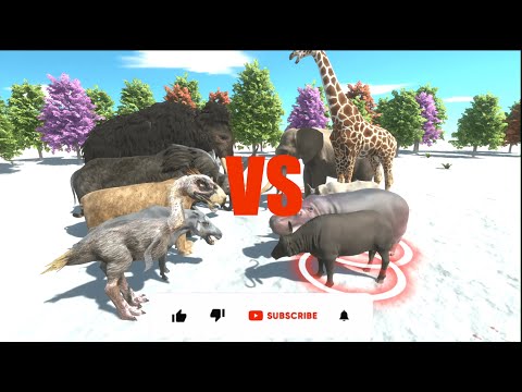 Prehistoric Mammals VS Animals - Animal Revolt Battle Simulator