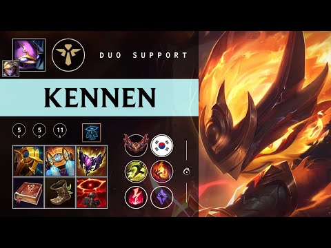 Kennen Support vs Alistar - KR Grandmaster Patch 26.01