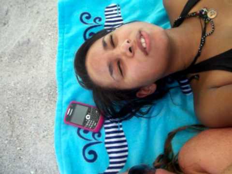 jerking at the beach