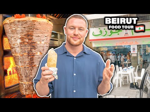 Beirut Food Tour - the best shawarma in town 🇱🇧