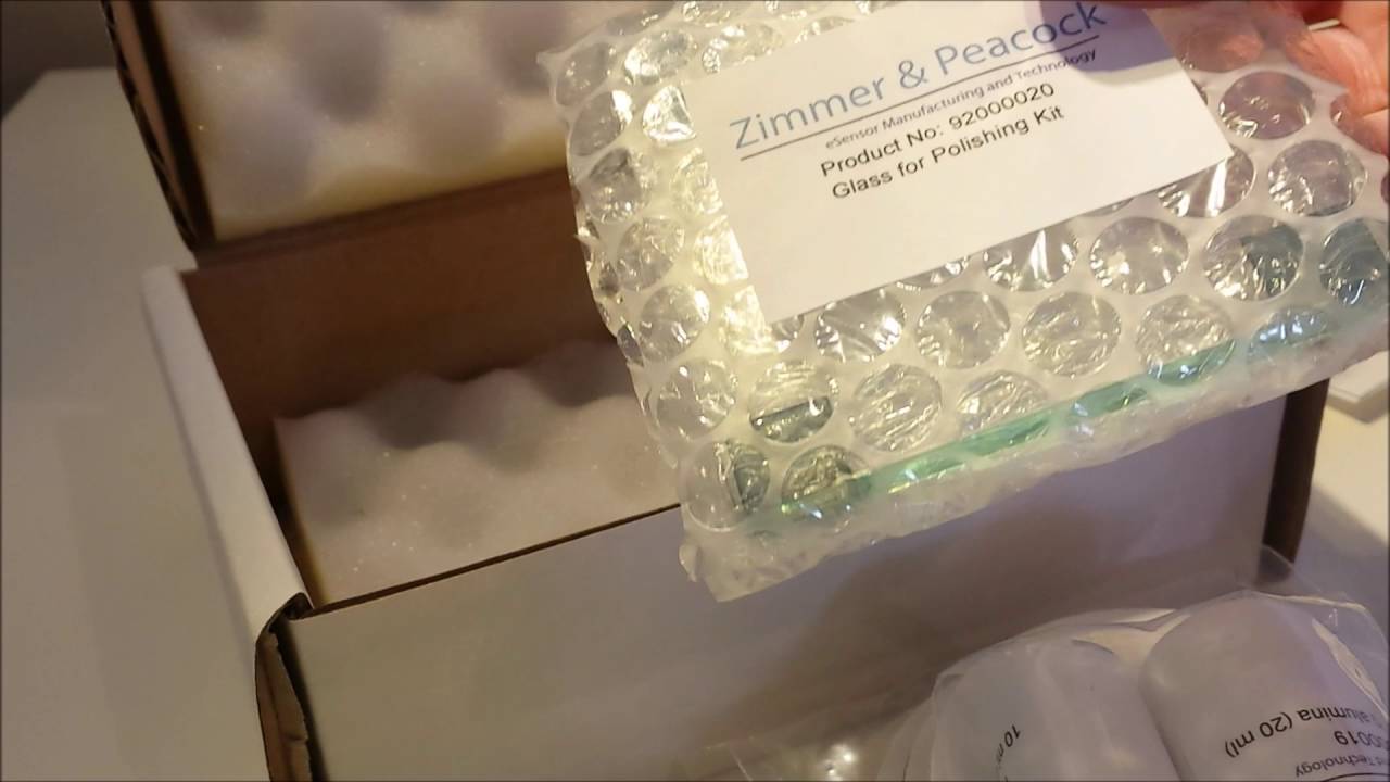 Zimmer and Peacock electrode polishing kit video