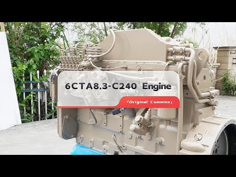 6CTA8.3-C240 Cummins Engine 6CT 8.3L 240HP Diesel Machinery Engine Complete