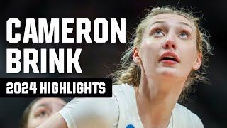 Cameron Brink 2024 NCAA tournament highlights