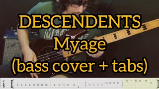 Descendents - Myage (bass cover + tabs)